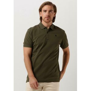 G-Star Raw Dunda Slim Polo S/s Polo's & T-shirts Heren - Polo shirt - Groen - Maat S
