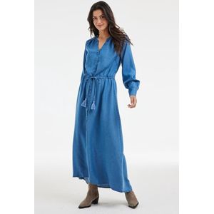 DIDI Dames Dress Refined Denim mid blue maat 42