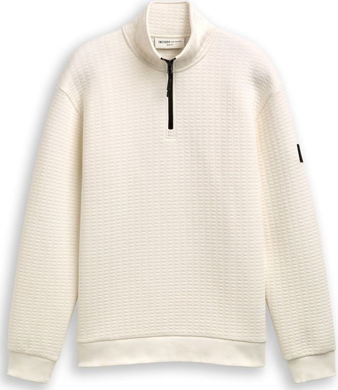 Tom Tailor Denim - Schipperstrui - Katoenmix - Regular Fit - Effen