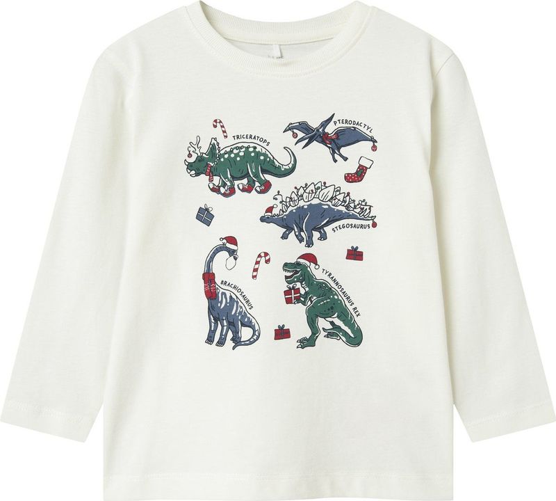 NAME IT - NMMVISMAS LS NREG TOP - Jongens - Lange mouwen shirts