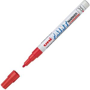 Uni Paint PX-21 Paint Marker - Rode verfstift met 0.8 – 1.2 mm punt