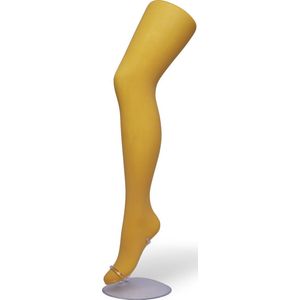 Bonnie Doon Opaque Comfort Panty 40 Denier Donker Geel Dames maat 36/38 S - Extra brede Comfort Boord - Tekent Niet - Kleedt Mooi af - Mat Effect - Gladde Naden - Maximaal Draagcomfort - Donkergeel - Minral Yellow - BN161911.283