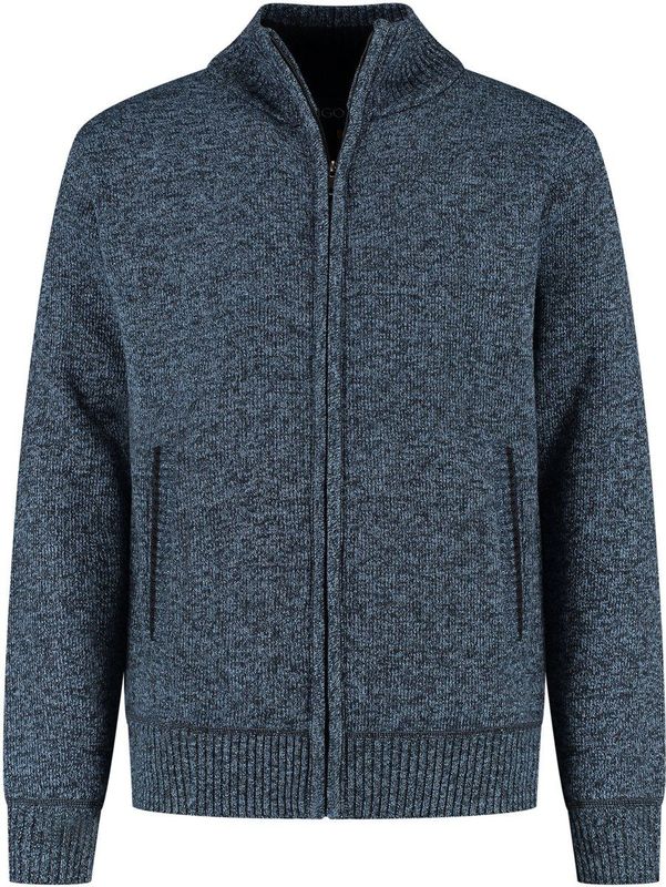 MGO Sweatvest 'Philip'  blauw