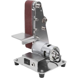 Mini Bandschuurmachine - Vloerschuurmachine 7-voudig Verstelbaar - 110-240V - Automatische Spanningsaanpassing - DIY Polijsten Slijpen - 4500-9000 Rpm - EU 220V .