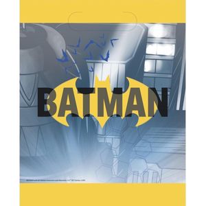 Haza Original Uitdeelzakjes Batman 22,4 Cm Blauw/geel 8 Stuks