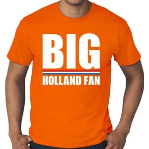 Oranje Big Holland fan grote maten shirt heren XXXL