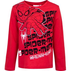Marvel Spiderman shirt - Lange mouw - SPIDERMAN - rood - maat 98 (3)