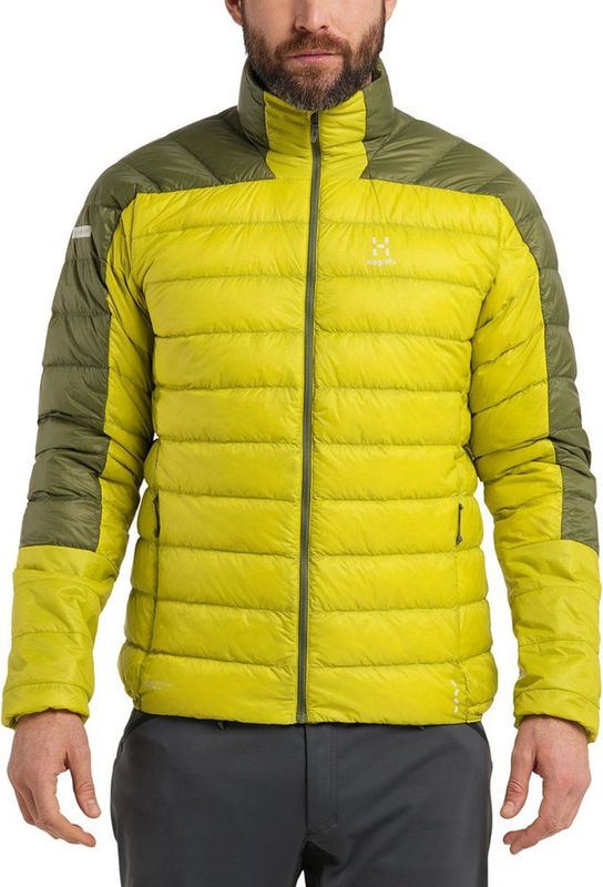 HAGLOFS L.I.M Down Jasje Heren - Aurora/Olive Green - S