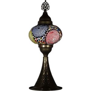 Oosterse mozaïek tafellamp modern (Turkse lamp)  ø 16 cm