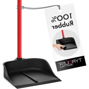 Magische stoffer met lange steel - Stevige 100% natuurlijke rubberen constructie - 105 cm - Geschikt voor elke bezem of handborstel