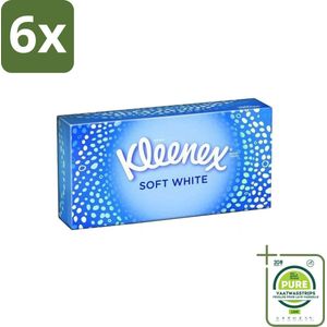 Kleenex - Tissues - Soft White - 70 Tissues - Voordeelverpakking - 6 stuks - Tissue - Tissues