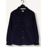 Anerkjendt - AKOSCAR - Overshirt - Donkerblauw - Lange Mouwen