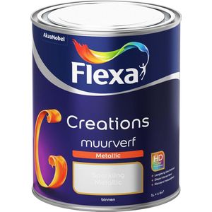 Flexa Creations - Muurverf Metallic - Sparkling Metallic - 1 liter