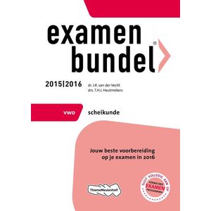 Examenbundel vwo scheikunde 2015/2016