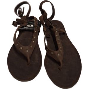 O'NEILL-JARI-LERENSLIPPER-GRIEKSE ENKELSLUITING-COFFEE-SIZE 40