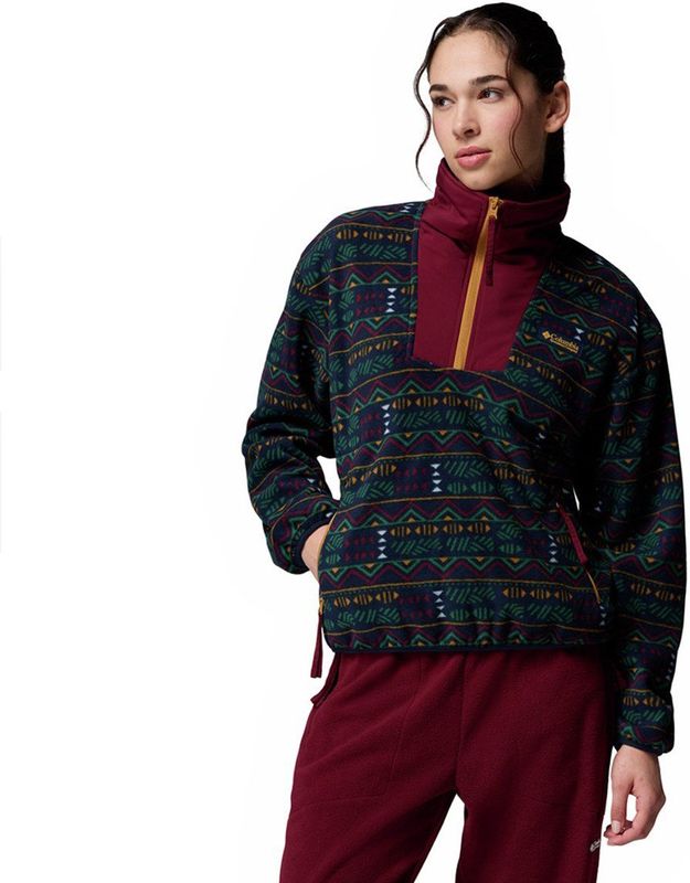 Columbia Dames Sequoia Grove bedrukte halve rits fleece pull over (pak van 1)