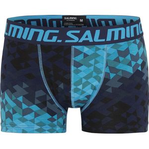 De beste boxershorts- Salming- boxershort heren -maat XXL- 2 stuks- zwart/blauw- spirit