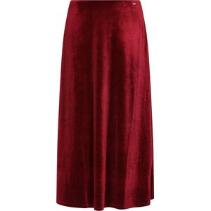 DreiMaster - Klassik - A-lijn Rok - Donkerrood - 3/4 Lengte