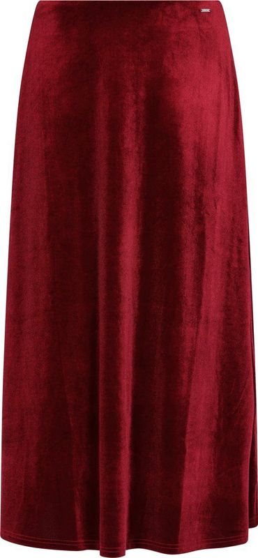 DreiMaster - Klassik - A-lijn Rok - Donkerrood - 3/4 Lengte
