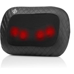 Equivera Massagekussen - Nek Massageapparaat - Rug- En Schoudermassage - Verwarmingsfunctie - Spierpijnverlichting - Ontspanning