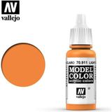 Vallejo 70911 Model Color Light Orange - Acryl Verf flesje