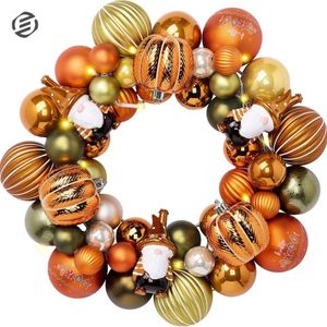 Equivera Herfstkrans - Kerstkrans - Herfstdecoratie - Halloween - Deurkrans - Wanddecoratie