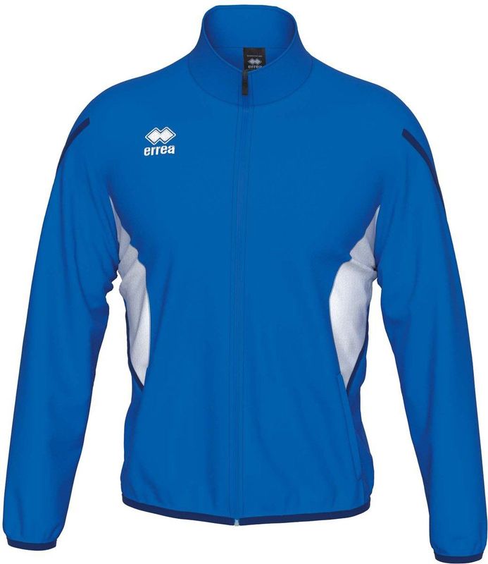 Errea - Christopher - Sportjack - Blauw - 100% Polyester - Lange Mouwen