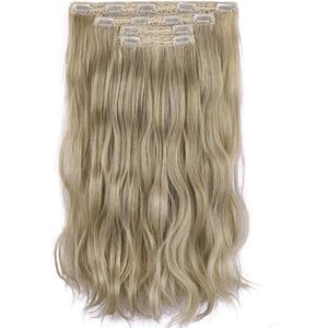 Jillzhairworks - hair extensions - beach waves / krullend - synthetic hair - clip ins