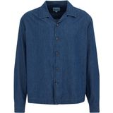 WE Fashion Blue Ridge - Overhemd - Blauw - Boxy Pasvorm - Lange Mouwen