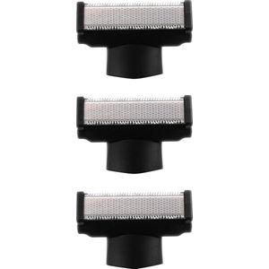 Melissa - 16680055 - Scheerkoppenset - Zwart - 3 Reservemesjes