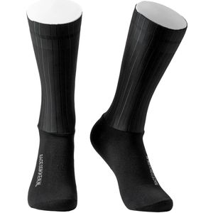 Aero Fietssokken Zomer - Dubbele Antisliprand - Zwart - Maat 40-46 - Wielrennen & Mtb - Wielersokken