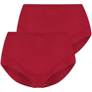RJ Bodywear - Pure Color Extra Comfort - Maxi Slip - Donkerrood - 2-pack