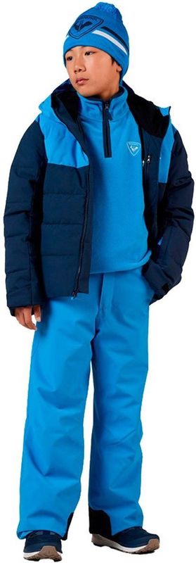 Rossignol Strawpile Fleece Met Halve Rits Blauw 8 Years Jongens