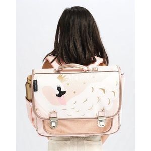 Caramel & Cie Boekentas/Schooltas Lady Swan Medium - Roze