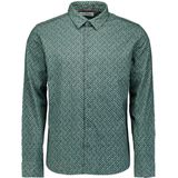 Jersey print overhemd