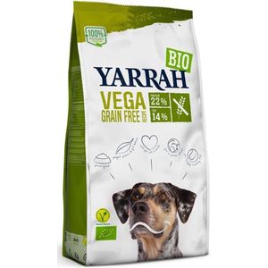 4x Yarrah Bio Hondenvoer Vegetarisch Tarwe Vrij 2 kg