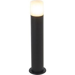 QAZQA odense - Moderne Staande Buitenlamp | Staande Lamp voor buiten - 1 lichts - H 50 cm - Zwart - Buitenverlichting