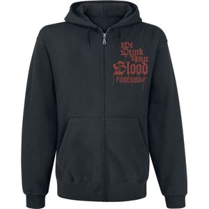 Powerwolf We Drink Your Blood Heren Vest met capuchon - zwart - XXL