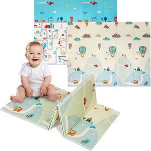 Lionelo Salma - Speelkleed voor Kinderen - Baby Speelmat - 180x200cm - 0+ - anti-slip schuim - gemakkelijke reiniging