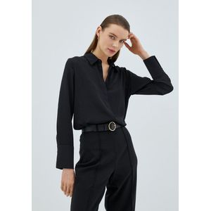 Overhemdkraag Lange mouw Langarmshirt