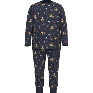 NAME IT NMNVISMAS LS NIGHTSET R1 Unisex Nacht setje - Maat 92