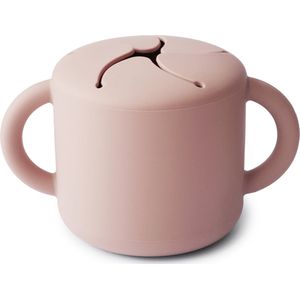 Mushie - Siliconen Snack Cup - Snackcups - Blush