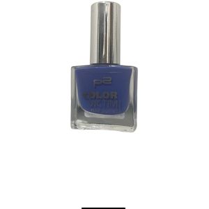 P2 Cosmetics EU Color Victim Nagellak 628 High Five 8ml blauw