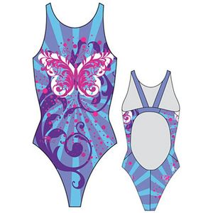 Turbo Butterfly Stars Pro Resist Zwemkleding Blauw L Vrouw