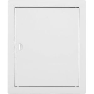 Metalen Revisiedeurtje Wit 30x40 cm - Makkelijke Sluiting