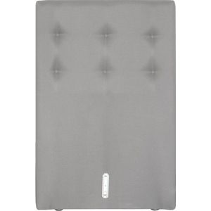 Boxspring hoofdbord - stof Inari grijs 91 - 70 cm geknoopt