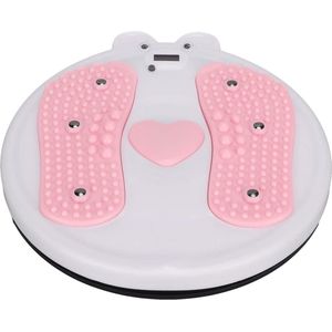 Twister Board Fitness Balance Roterende Board voor Oefening Taille Twisting Disc Acupressuur Knooppunten - Lichaamsvorming Oefening者