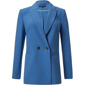 Blazer - Effen - Licht Gevoerd - Normale Pasvorm - Lange Mouwen