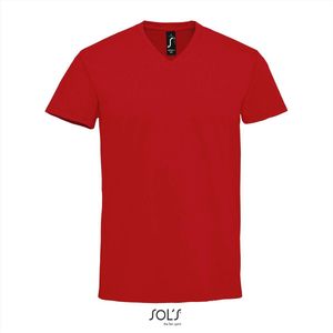 SOL'S Men´s Imperial V-Neck T-Shirt L02940 - Red - XL