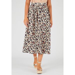 Damart - Plooirok vezels pure viscose - Dames - Beige - 52